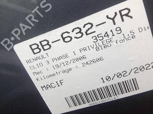 ABS pump RENAULT CLIO III (BR0/1, CR0/1) 1.5 dCi (BR17, CR17) | BP21595186M43 