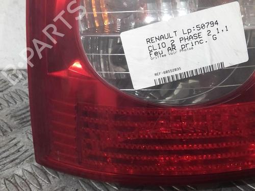 Used Left taillight RENAULT CLIO II (BB_, CB_) 1.2 (BB0A, BB0F, BB10, BB1K, BB28, BB2D, BB2H, CB0A,... (58 hp) 20355797