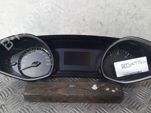 Used Instrument cluster PEUGEOT 308 II (LB_, LP_, LW_, LH_, L3_) 1.6 HDi (92 hp) 20359683