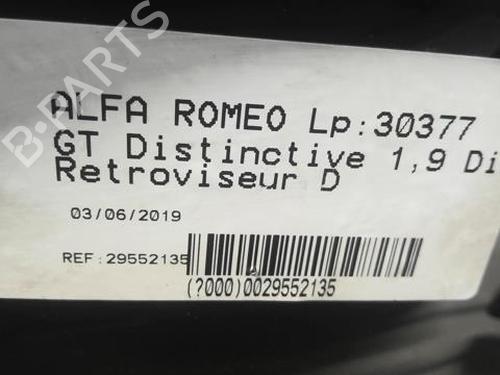 Ryggespeil høyre ALFA ROMEO GT (937_) 1.9 JTD (937CXN1B) | BP21592158C27 