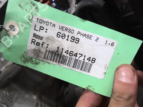 Used Engine TOYOTA VERSO (_R2_) 1.6 D4-D (WAR20_) (112 hp) 30306831