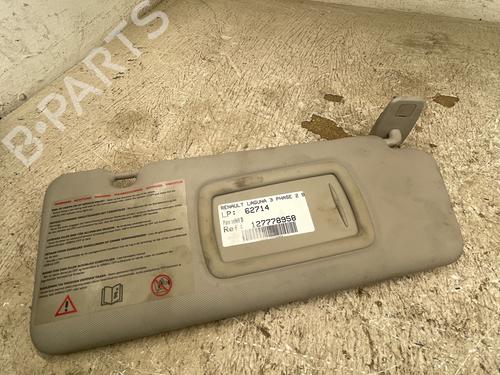 Used Right sun visor Right sun visor RENAULT LAGUNA III (BT0/1) 2.0 dCi (BT07, BT0J, BT14, BT1A, BT1S) (131 hp) 36656864 36656864
