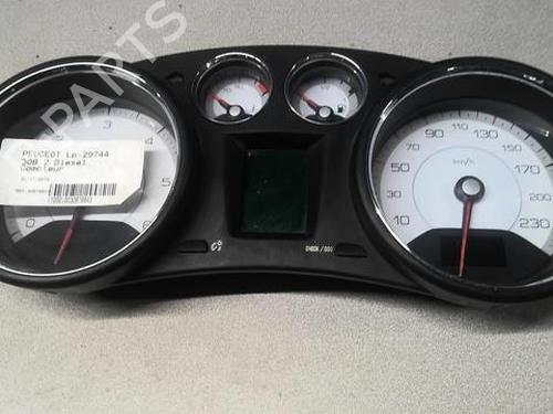 Used Instrument cluster PEUGEOT 308 I (4A_, 4C_) 2.0 HDi (136 hp) 20370533