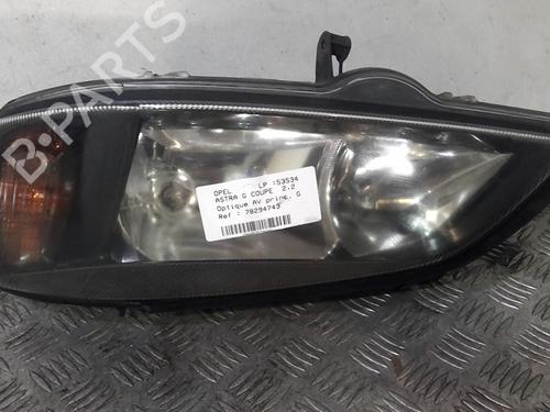 Venstre forlygte OPEL ASTRA G Coupe (T98) 2.2 16V (F07) (147 hp) 20361413