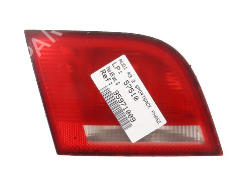 Venstre baklys, luke AUDI A3 Sportback (8PA) 2.0 TDI (140 hp) 21223646