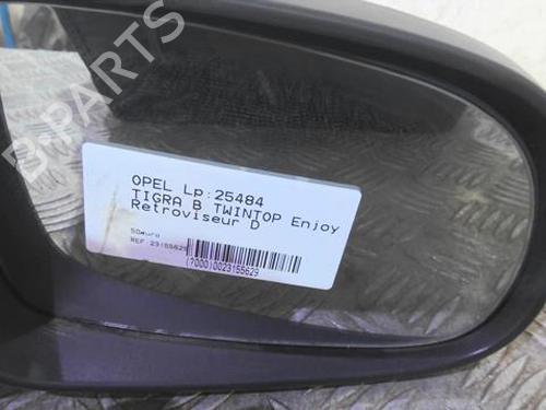 Right mirror OPEL TIGRA TwinTop (X04) 1.3 CDTI (R97) | BP21999696C27 