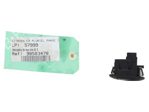 Left front window switch CITROËN C3 Pluriel (HB_) 1.4 | BP22515452I27 - Image 2