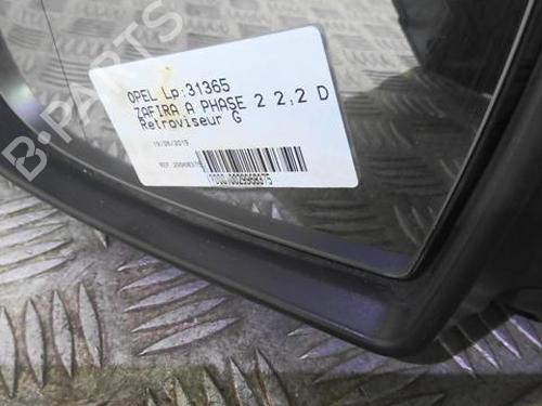 Left mirror OPEL ZAFIRA A MPV (T98) 2.2 DTI 16V (F75) | BP22000788C26 