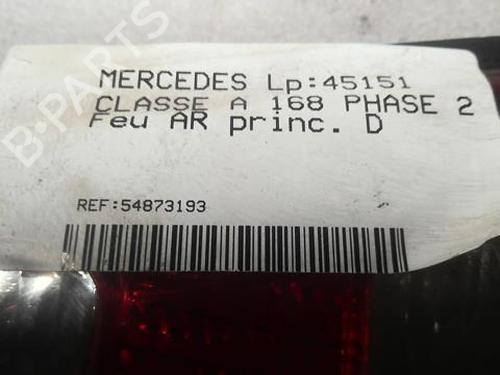 Right taillight MERCEDES-BENZ A-CLASS (W168) A 170 CDI (168.009, 168.109) | BP22003993C35 