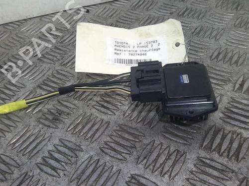 Used Heater resistor Heater resistor TOYOTA AVENSIS (_T25_) 2.0 D-4D (ADT250_, ADT250R) (126 hp) 20361465 20361465