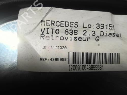Left mirror MERCEDES-BENZ VITO Van (W638) 108 D 2.3 (638.064, 638.068) | BP22002448C26 