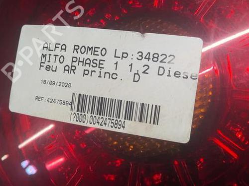 Right taillight ALFA ROMEO MITO (955_) 1.3 MultiJet (955AXT1A) | BP22002330C35 