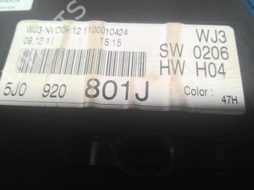 Kombinert Instrument SKODA FABIA II (542) 1.6 TDI | BP20364062C47