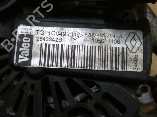 Generator RENAULT LAGUNA II (BG0/1_) 2.0 16V (BG00, BG0K, BG0P, BG0W) | BP27257441M7 