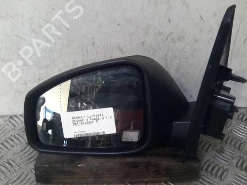 Used Left mirror Left mirror RENAULT MEGANE III Hatchback (BZ0/1_, B3_) 1.5 dCi (BZ1G, BZ1W, BZ0R) (95 hp) 20355367 20355367