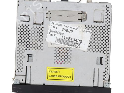 Radio PEUGEOT 307 CC (3B) 1.6 16V | BP28571628E6 