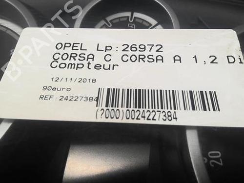 Used Instrument cluster OPEL CORSA D (S07) 1.3 CDTI (L08, L68) (75 hp) 21798248