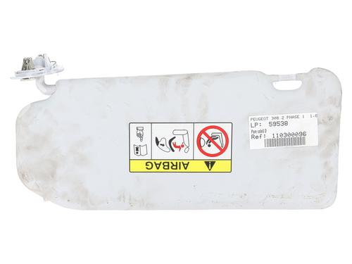 Used Right sun visor PEUGEOT 308 II (LB_, LP_, LW_, LH_, L3_) 1.6 HDi / BlueHDi 115 (115 hp) 28005791