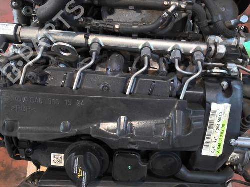 Used Engine Engine MERCEDES-BENZ C-CLASS (W204) C 200 CDI (204.007, 204.006) (136 hp) 21812262 21812262