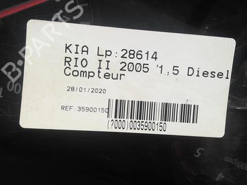 Used Instrument cluster KIA RIO II (JB) 1.5 CRDi (110 hp) 21810113