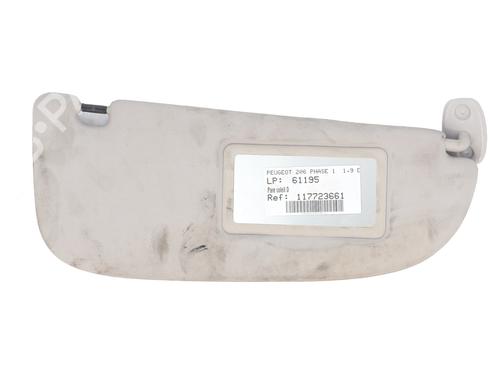 Used Right sun visor Right sun visor PEUGEOT 206 Hatchback (2A/C) 1.9 D (69 hp) 30976490 30976490