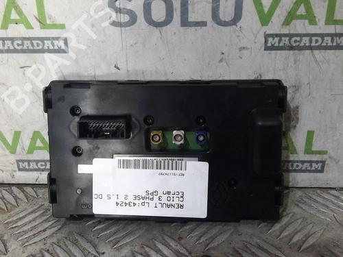 Used Display monitor RENAULT CLIO III (BR0/1, CR0/1) 1.5 dCi (88 hp) 21816564