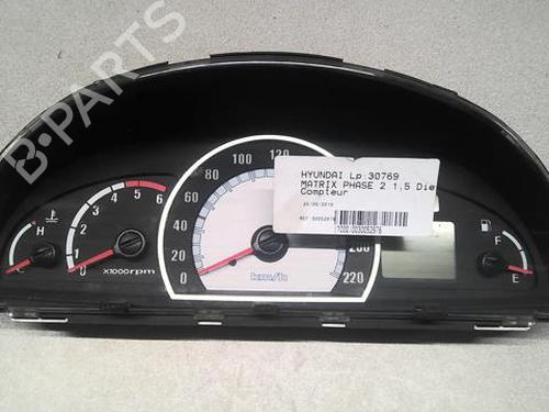 Used Instrument cluster HYUNDAI MATRIX (FC) 1.5 CRDi (102 hp) 21810088