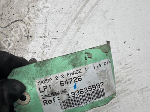 AC compressor MAZDA 2 (DE_, DH_) 1.4 MZR-CD | BP39729266M34 - Image 4