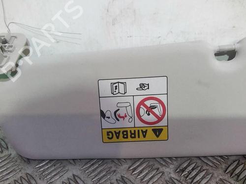 Used Right sun visor RENAULT CLIO V (B7_) 1.0 TCe 90 (B7MT) (91 hp) 20367913