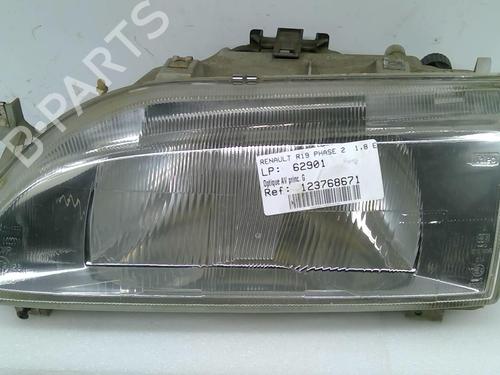 Used Left headlight Left headlight RENAULT 19 II (B/C53_) 1.8 (5/353A) (90 hp) 33721922 33721922