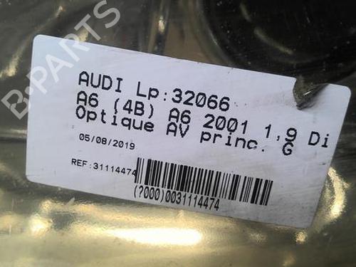 Used Left headlight AUDI A6 C5 (4B2) 1.9 TDI (130 hp) 22001034