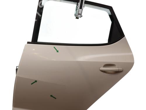 Used Left rear door SEAT IBIZA IV (6J5, 6P1) 1.4 TDI (80 hp) 23846647