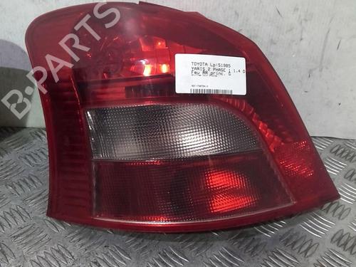 Left taillight TOYOTA YARIS (_P9_) 1.4 D-4D (NLP90_, NLP90R) | BP20366553C34 