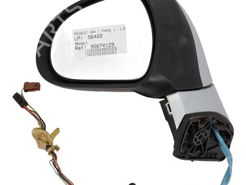 Left mirror PEUGEOT 308 I (4A_, 4C_) 1.6 HDi | BP22005471C26 