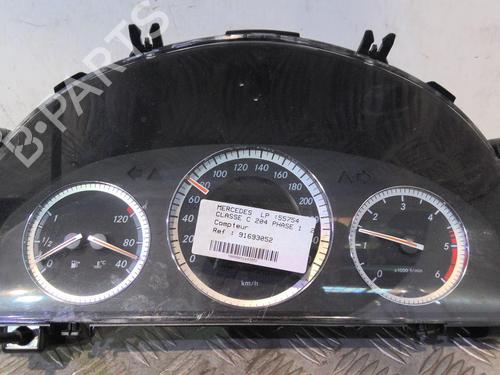 Instrument cluster MERCEDES-BENZ C-CLASS (W204) C 200 CDI (204.007, 204.006) | BP20354201C47 