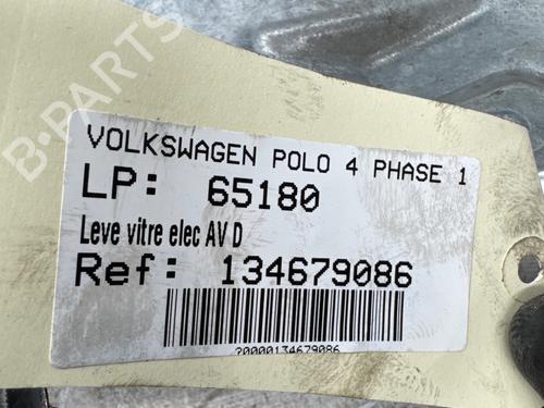 Used Front right window mechanism Front right window mechanism VW POLO IV (9N_, 9A_) 1.2 (54 hp) 40173231 40173231