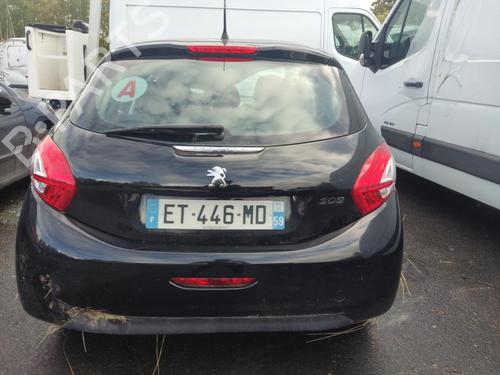 Rear seat PEUGEOT 208 I (CA_, CC_) 1.2 VTI 82 | BP22515912C17 