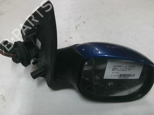 Used Right mirror PEUGEOT 206+ (2L_, 2M_) 1.4 HDi eco 70 (68 hp) 21592267