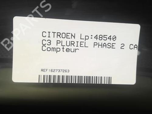 Used Instrument cluster Instrument cluster CITROËN C3 Pluriel (HB_) 1.4 (73 hp) 20357856 20357856