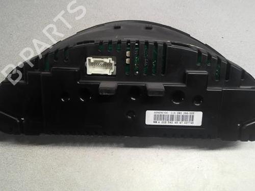 Used Instrument cluster Instrument cluster MERCEDES-BENZ C-CLASS Coupe (CL203) C 200 CDI (203.707) (122 hp) 20359950 20359950
