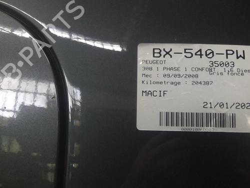 Climate control PEUGEOT 308 I (4A_, 4C_) 1.6 HDi | BP20370163I5 