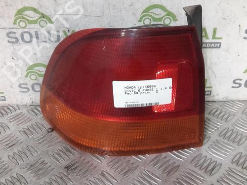 Used Left taillight Left taillight HONDA CIVIC VI Saloon (EJ, EK, SO) 1.4 i (EJ9) (90 hp) 20369998 20369998