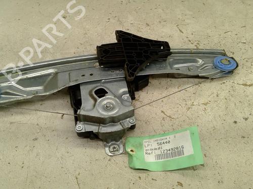 Used Rear left window mechanism Rear left window mechanism OPEL INSIGNIA A (G09) [2008-2017] 33850299 33850299