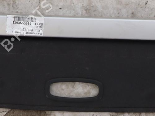 Used Rear parcel shelf KIA SPORTAGE III (SL) 1.7 CRDi (116 hp) 25407582