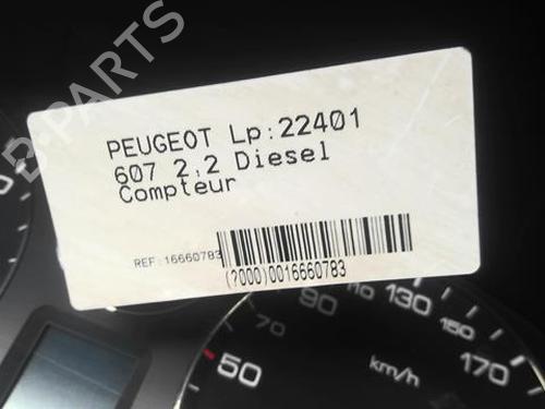 Instrument cluster PEUGEOT 607 (9D, 9U) 2.2 HDi | BP21635981C47 