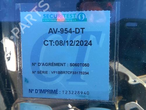 ECU airbags RENAULT CLIO II (BB_, CB_) 1.5 dCi (B/CB07) | BP20357112M53 