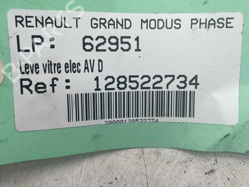 Front right window mechanism RENAULT MODUS / GRAND MODUS (F/JP0_) 1.5 dCi (FP0F, JP0F) | BP37278024C23 - Image 2