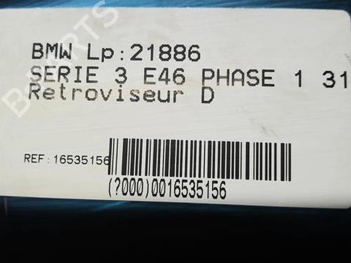 Right mirror BMW 3 Compact (E36) 318 tds | BP21999097C27 