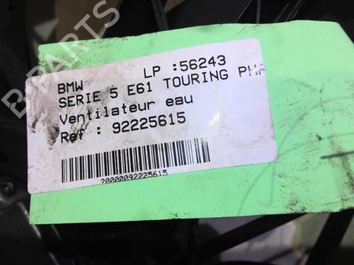 Used Radiator fan Radiator fan BMW 5 Touring (E61) 530 xd (231 hp) 20354119 20354119