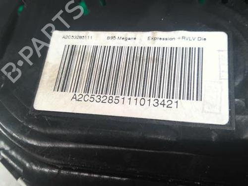 Instrument cluster RENAULT MEGANE III Hatchback (BZ0/1_, B3_) 1.5 dCi | BP20358051C47 